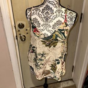 Shein shirt flowers xl
